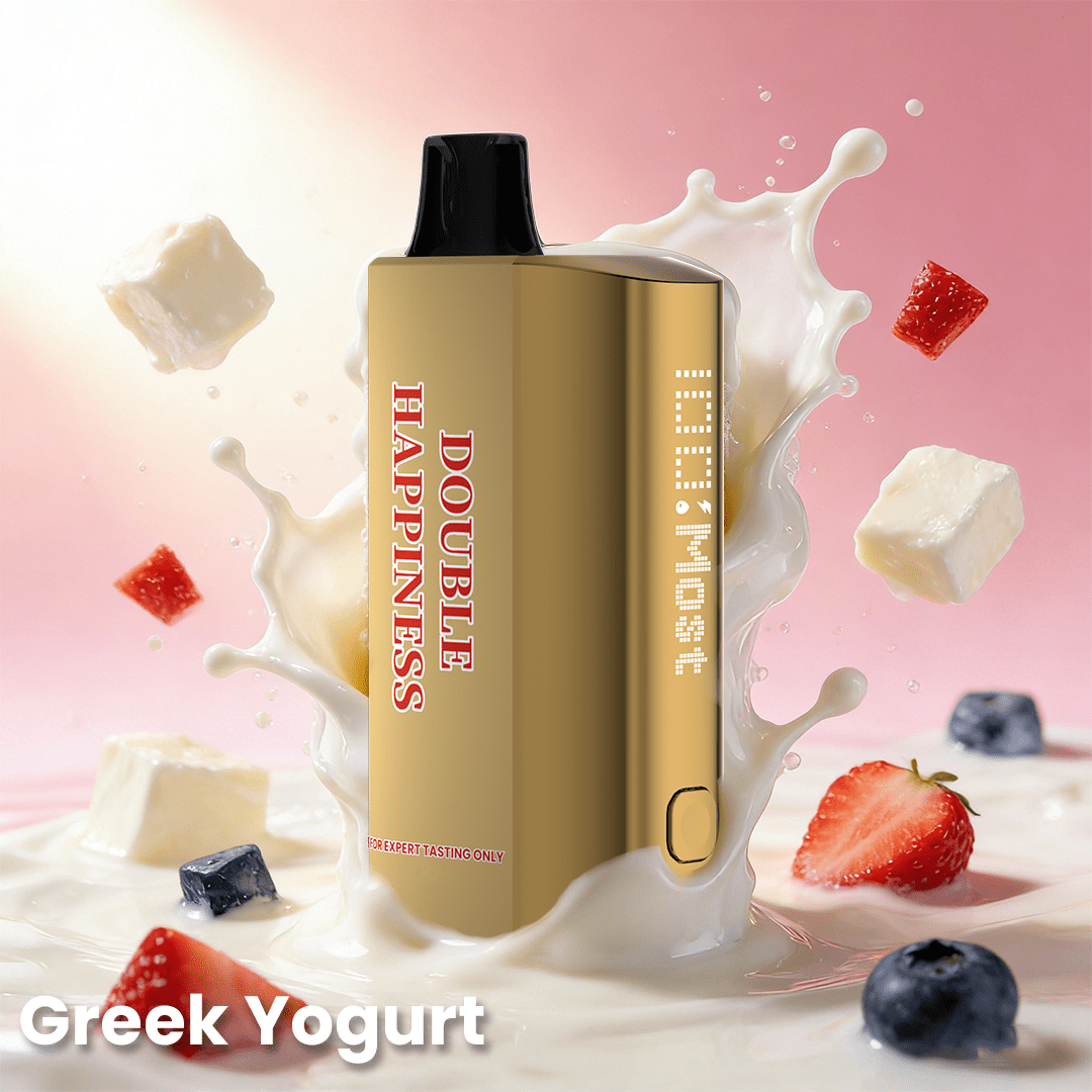 Double Happiness Hype Greek Yogurt disposable vape
