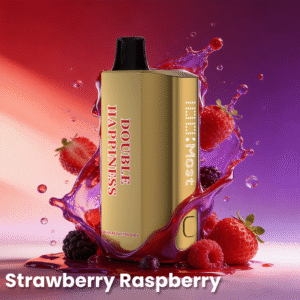 Double Happiness Hype 12000 Puffs Strawberry Raspberry Disposable Vape
