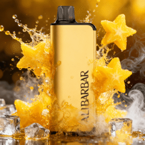 Alibarbar Ingot 9000 Puffs Yellow Starburst Disposable Vape