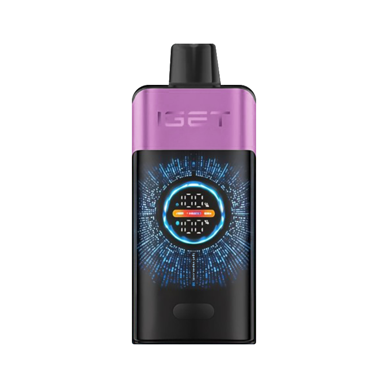 IGET One Chupa Chups Grape 12000 puff disposable vape