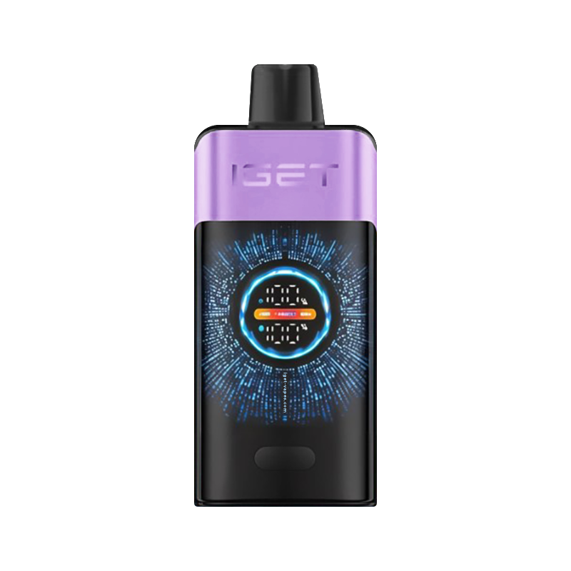IGET One Grape Ice 12000 puff disposable vape