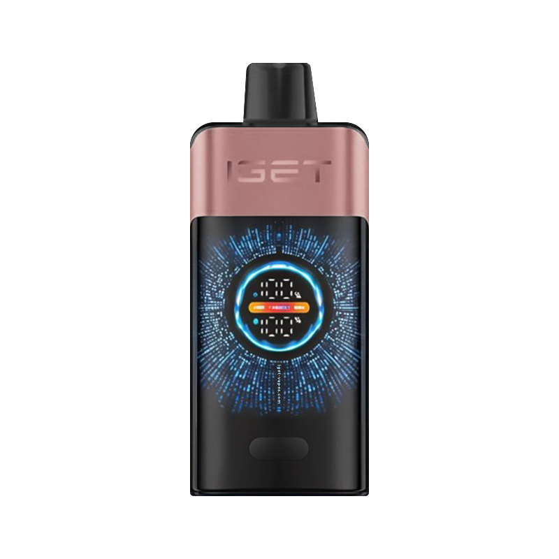 IGET One Strawberry Raspberry 12000 puff disposable vape