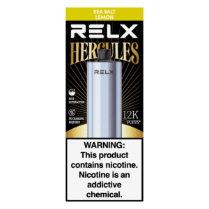 RELX Herc 12000 Puffs Seasalt Lemon Disposable Vape