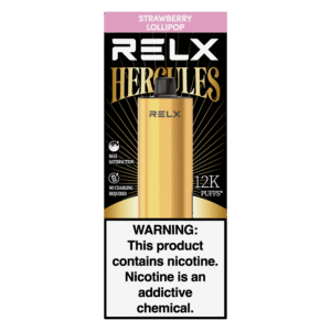 RELX Herc 12000 Puffs Strawberry Lollipop Disposable Vape