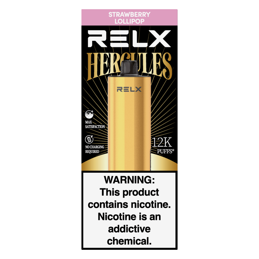 RELX Herc Strawberry Lollipop pod system